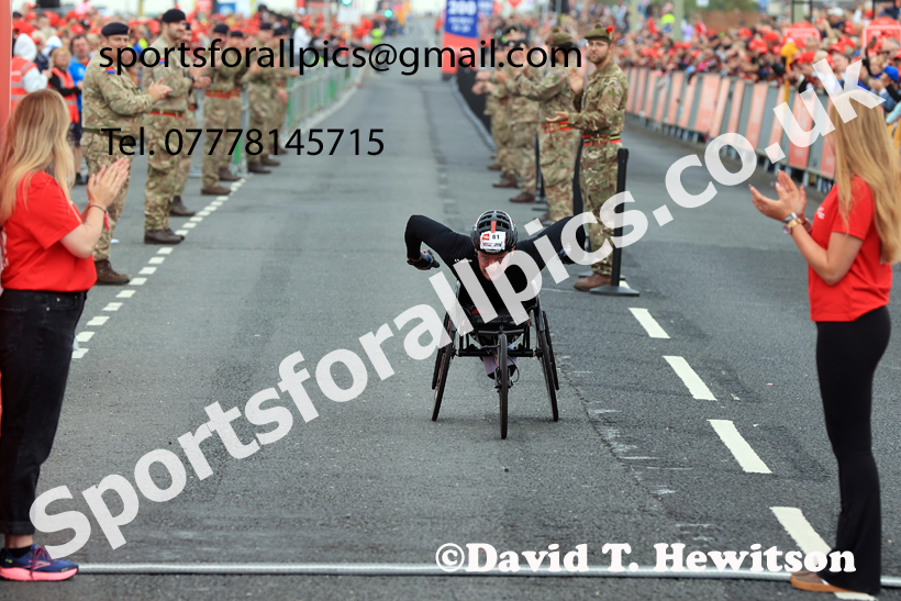 Great North Run Wheelchair, 2025 AJ Bell Great North Run. Photo: David T. Hewitson/Sports for All Pics